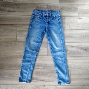 American Eagle Tomgirl stretch jeans Size 0 Long